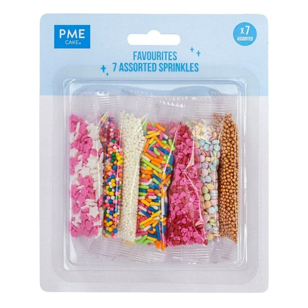 Favourites Assorted Sprinkles Set of 7