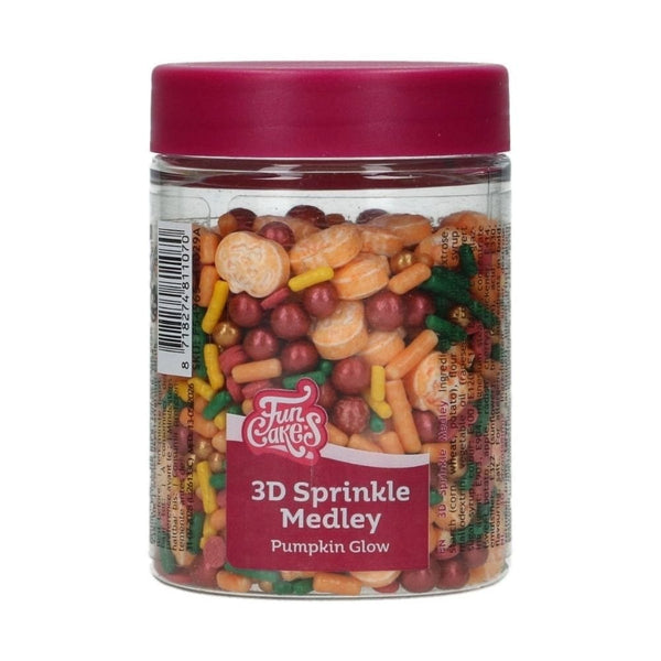 Pumpkin Glow 3D Sprinkle Medley 70g