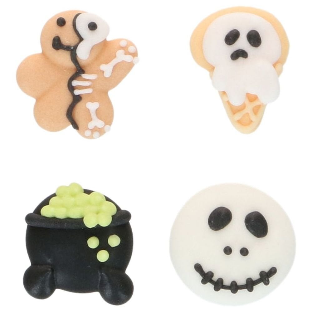 Haunted Treats Sugar Decorations Set of 8
