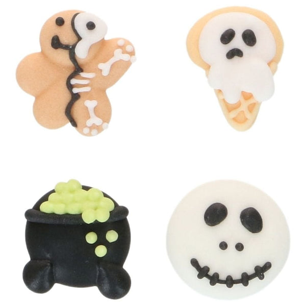 Haunted Treats Sugar Decorations Set of 8