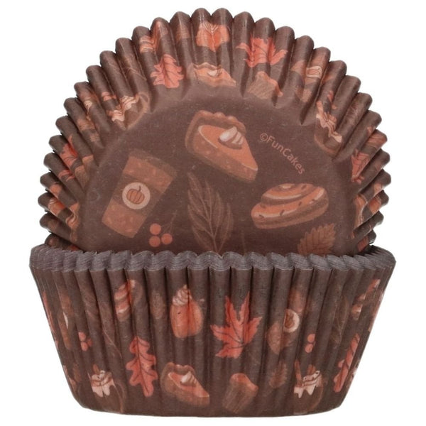 Cozy Fall Baking Cups Pack of 48