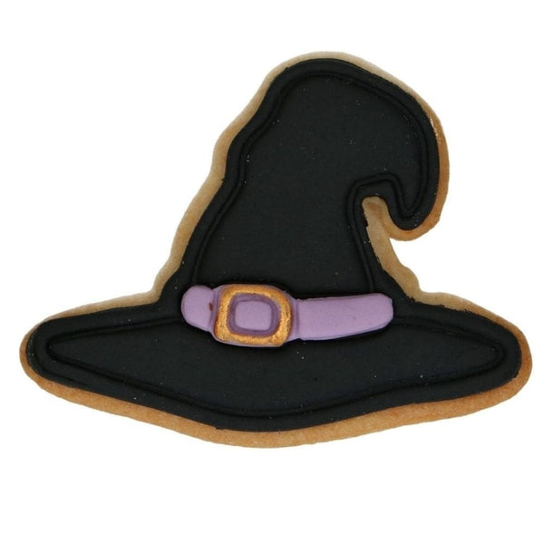 Witch Hat Cookie Cutter With Stamp 7.5cm