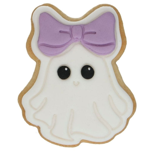 Cute Ghost Cookie Cutter With Stamp 7.5cm