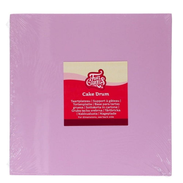 12mm Pastel Purple Square Cake Drum Board