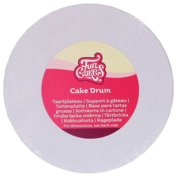 12mm White Round Cake Drum Board