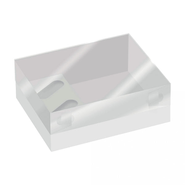 3" Deep White Hamper & Cupcake Box (Pack of 2)