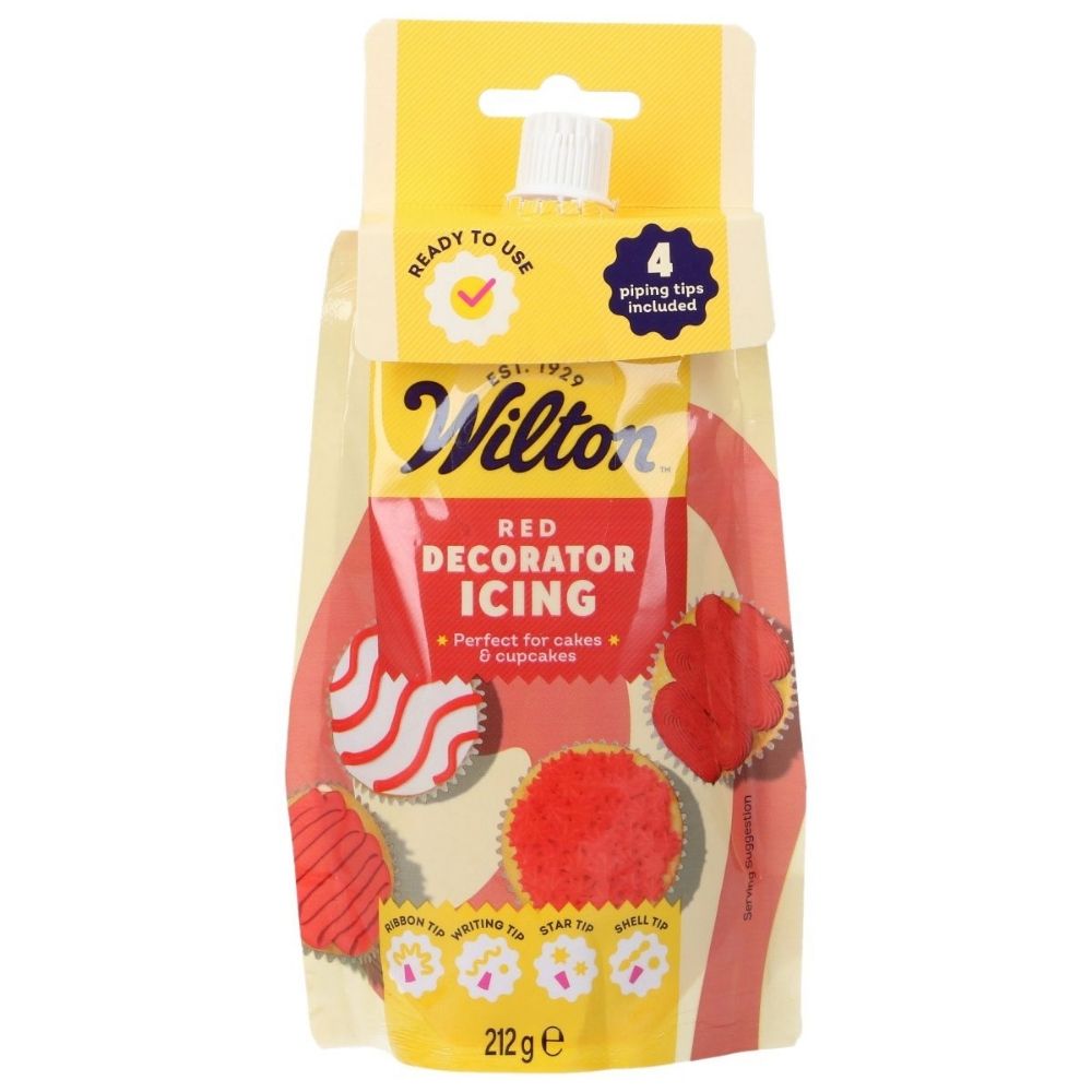 Red - Decorator Icing 212g
