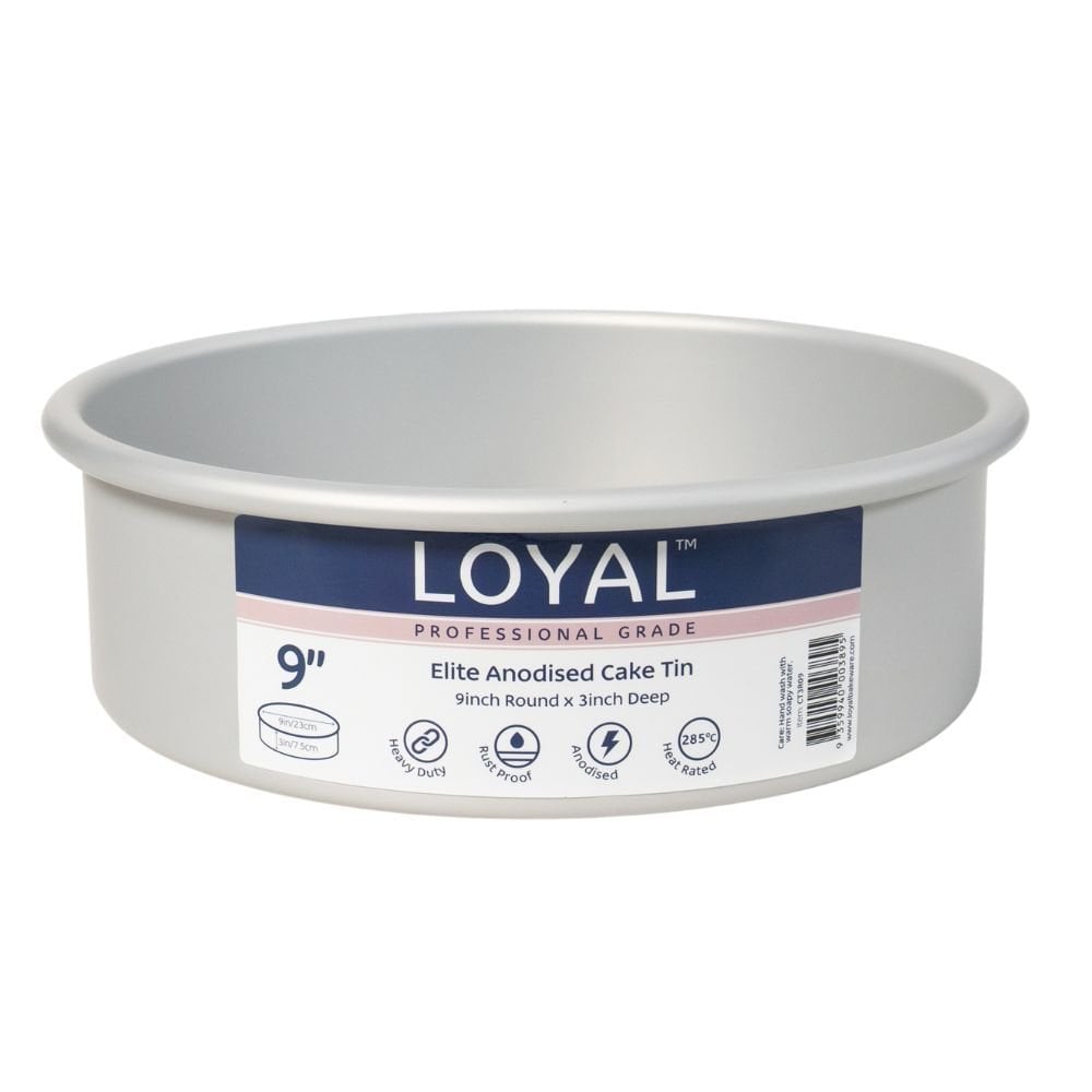 3" Deep Round Elite Anodised Cake Tin