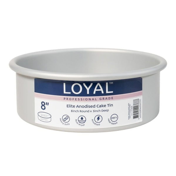 3" Deep Round Elite Anodised Cake Tin