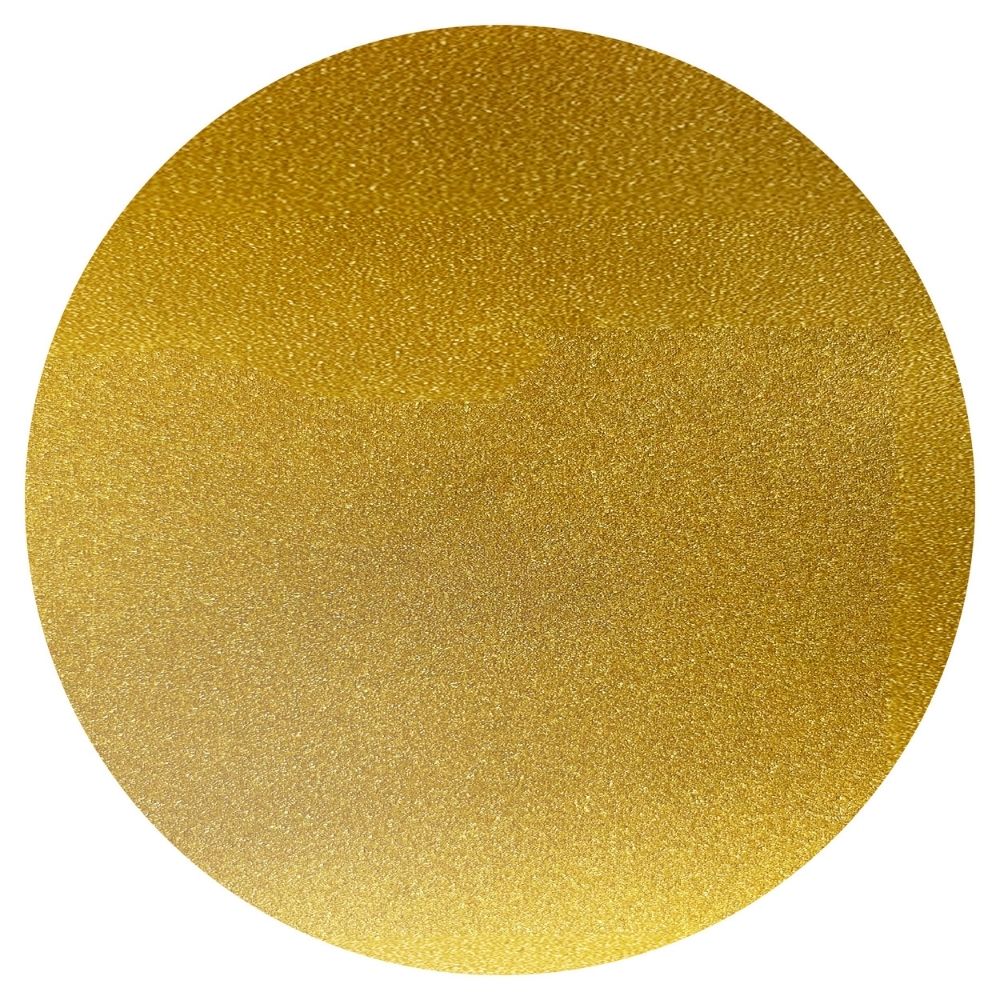 5mm Gold Glitter Round Masonite Board