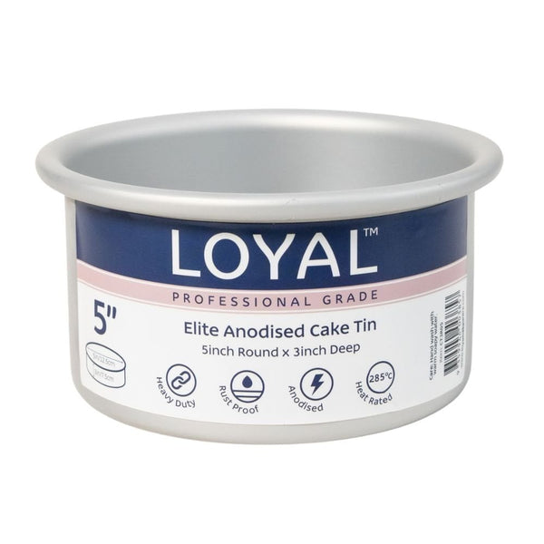 3" Deep Round Elite Anodised Cake Tin