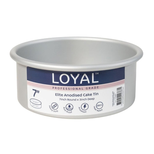 3" Deep Round Elite Anodised Cake Tin